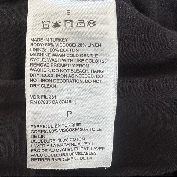 Nautical split hem wide leg pants - Picture 3 of 5